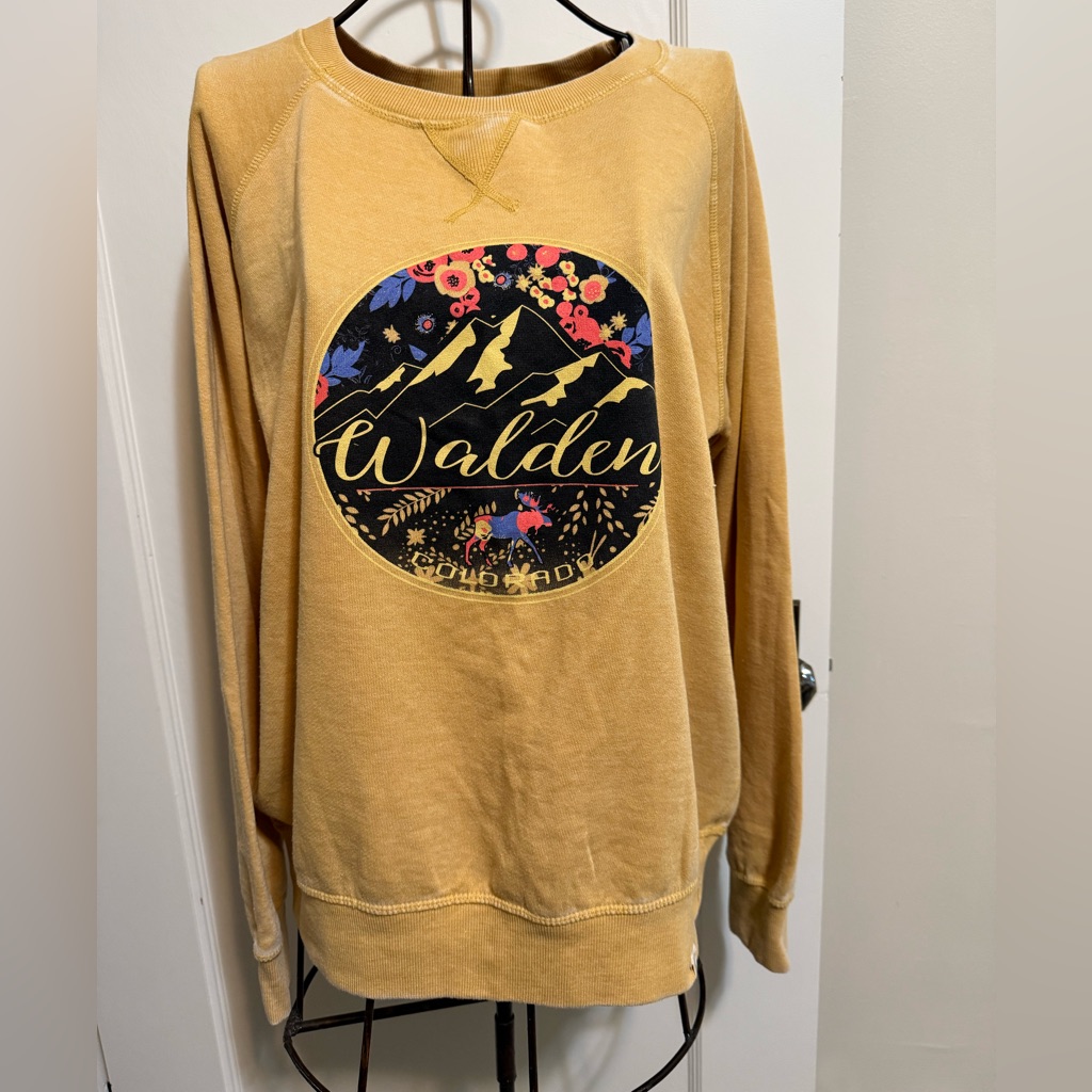 Soft Blue 84 Brand Sweatshirt Walden Colorado